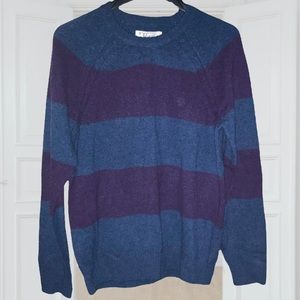 🎉Penguin by Munsingwear blue and purple sweater Size M